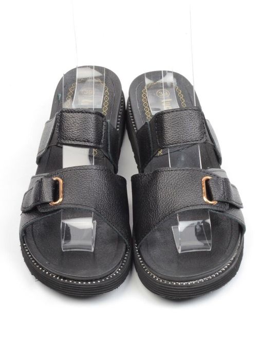 08-K25 BLACK Сандалии женские (натуральная кожа) - Фабричный китай фото 6