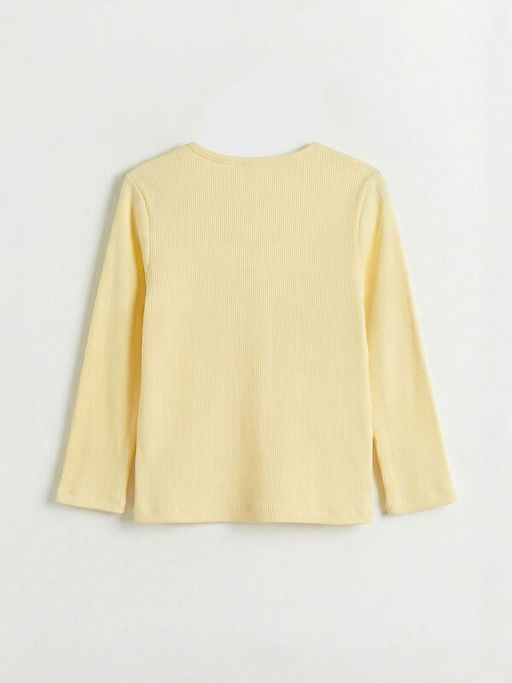 Bisiklet Yaka Fiyonk Detayl? K?z ?ocuk Ti??rt