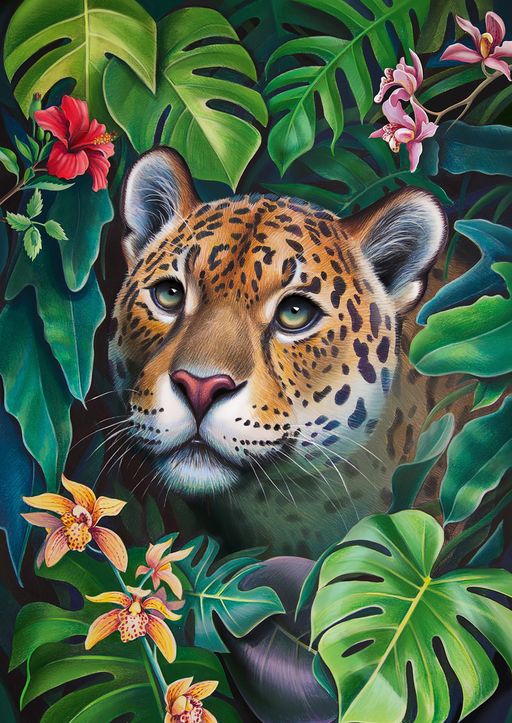 ФРЕЯ Пазл 500 элемент. PZL-500/30 Взгляд из джунглей