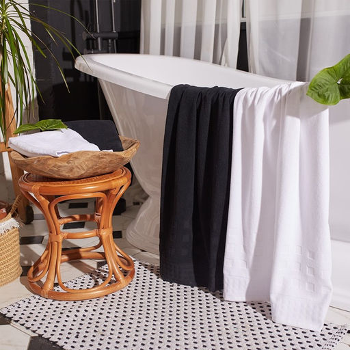 Полотенце махровое LoveLife Square 50х90 см, цвет белый, 100% хлопок, 380 гр/м2  фото 7