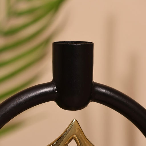 Подсвечник новогодний «Ёлочка», 18 см, металл