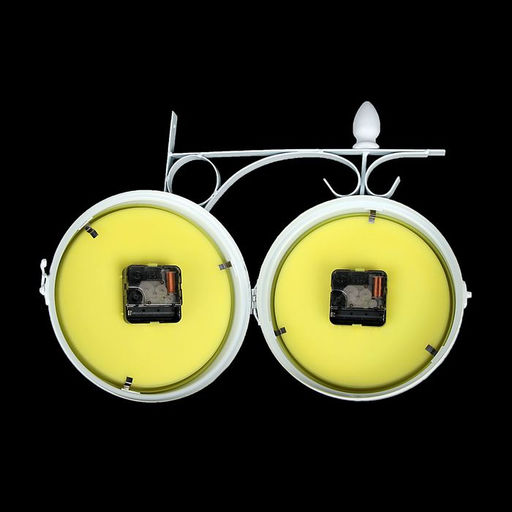 Часы настенные интерьерные «Розы», двусторонние, на подвесе, плавный ход, 40×32 см, циферблат d=17 см, от батареек 2хАА