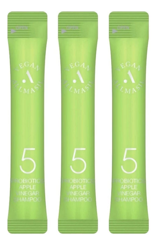Masil 5 Probiotics Apple Vinergar Shampoo, 8ml*20ea - Шампунь с яблочным уксусом 8мл*20шт