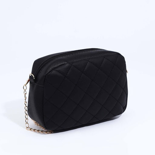 Сумка кросс-боди на молнии, цвет чёрный - Simaland фото 2