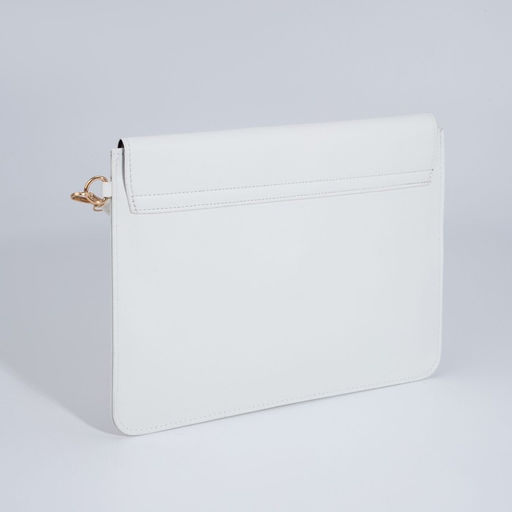 Сумка-клатч на магните, ремешок на запястье, цвет белый - Simaland фото 2