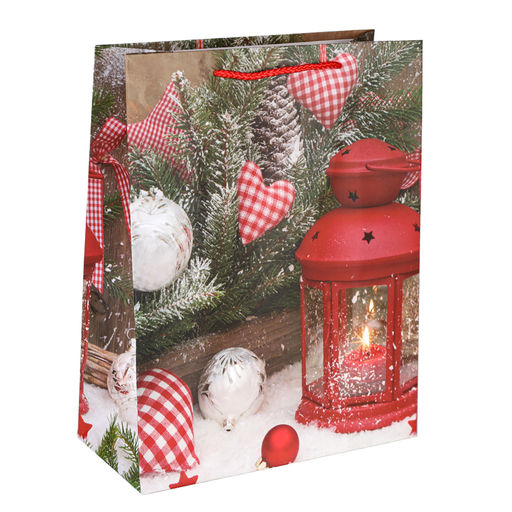 Цена за 12 шт. Пакет подарочный 31х42х12см / 5383ХL /уп 12/300/Новый год - ГалеонТрейд фото 19