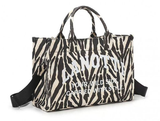 Сумка Lanotti WILD SIDE 2504-2/черный зебра