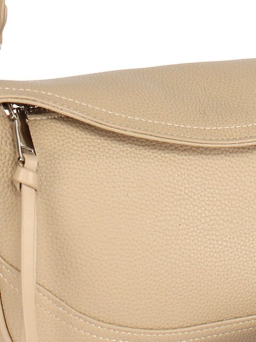 Сумка женская натуральная кожа GU 2066-6332, 1отд, плечевой ремень, бежевый SALE 259968 - Adelia фото 4