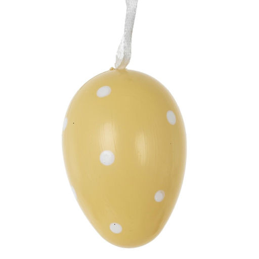 Набор из 12-ти изделий декоративных подвесных "Яйцо" (4*6), L18,5 W18,5 H4 см