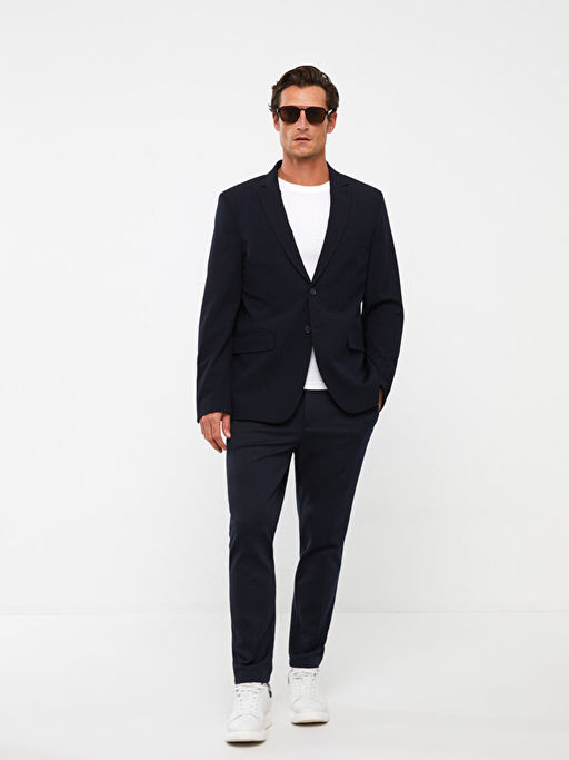 Standart Kal?p Erkek Blazer Ceket