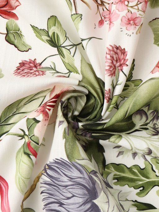 Шторы для кухни с подхватами Organic home, 150×180 см - 2 шт., репс 210 г/м². 100% хлопок