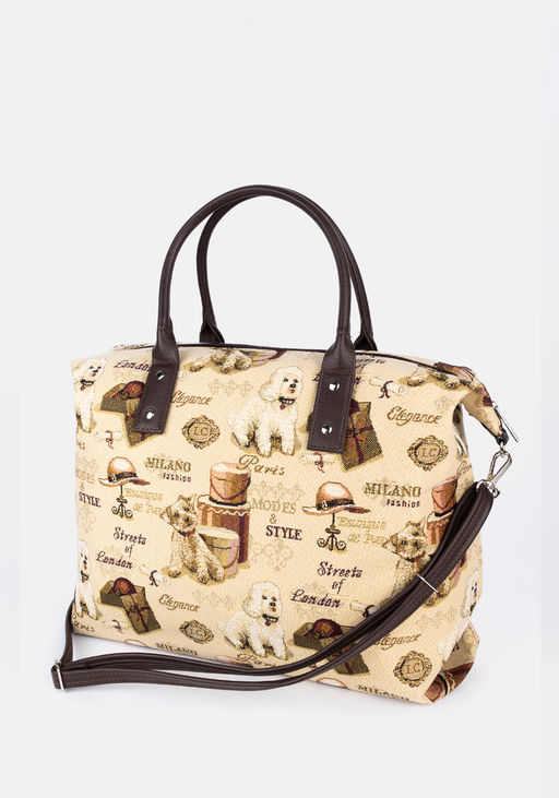 Дорожная сумка из гобелена L-Craft  фото 9