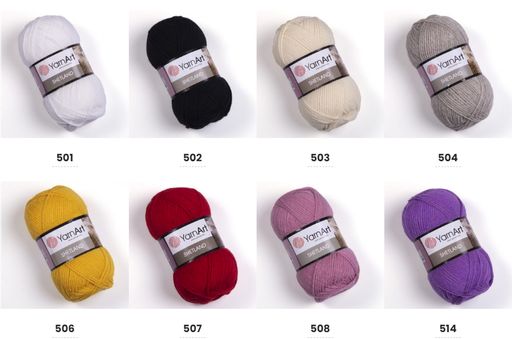 Цена за 5 мотков пряжи SHETLAND