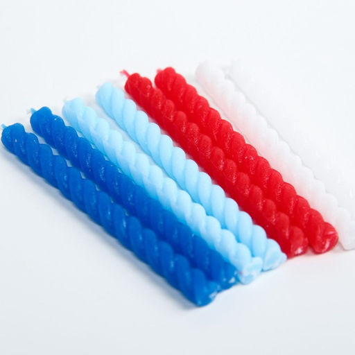 Набор свечей для торта "С Днем Рождения", 8 штук, Мстители