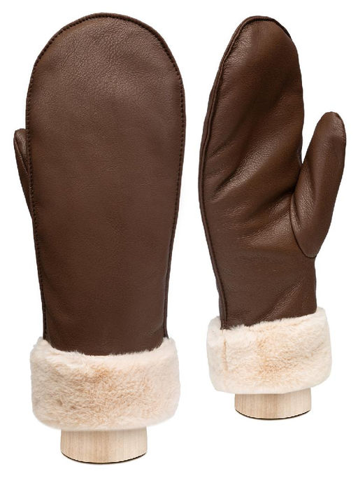 Рукавицы жен Labbra LB-CP-135 brown фото 2
