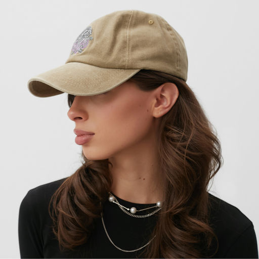 Кепка женская MINAKU «Сердце», бежевая, размер 58