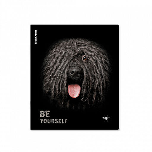 Цена за 5 шт. Тетрадь общая ученическая ErichKrause Собаки, 96 листов, клетка, матовая ламинация_MIX-PACK  фото 7