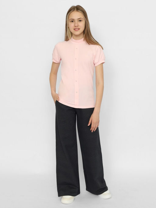 CRB wear/CWJG 63604-27 Водолазка для девочки,розовый/Ex.Cherubino  фото 2