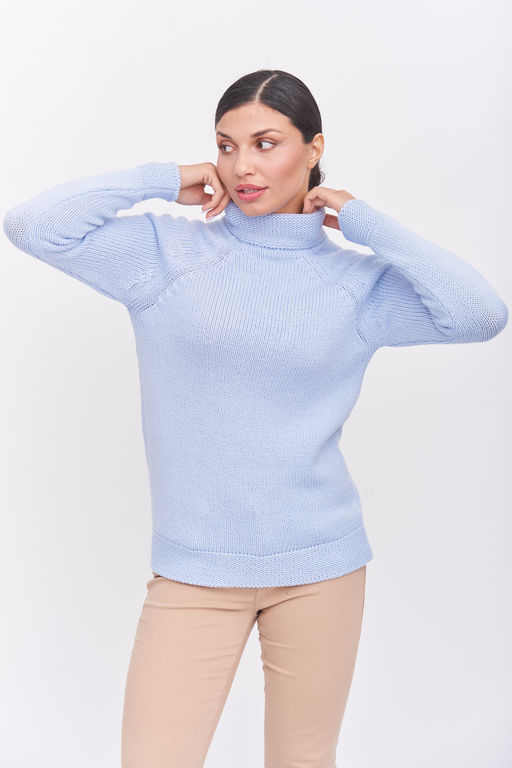 Джемпер Л 20925/голубой (1095) - Злата Стиль фото 2