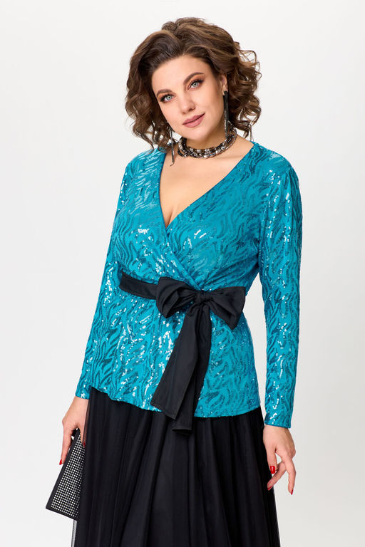 Костюм LADY SECRET 1647 бирюзовый/черный