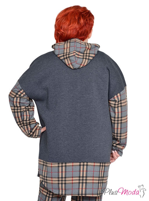 Жакет-парка Модель №1908 размеры 44-84 - Plusmoda фото 26