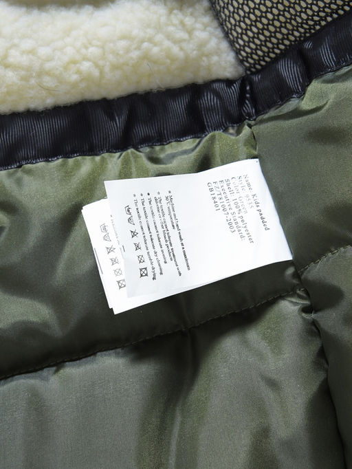 Парка зимняя подростковая для мальчика с капюшоном и мехом цвета хаки 9535Kh - Mtforce фото 20