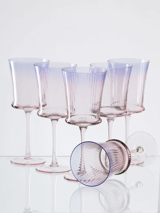 584-002 Набор из 6 бокалов 322мл в под.уп.(х4)Стекло - Lenardi фото 4