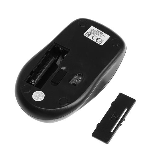 Мышь Smartbuy ONE 358AG-K, беспроводная, оптическая, 1200 dpi, USB, 2xAAA, черная