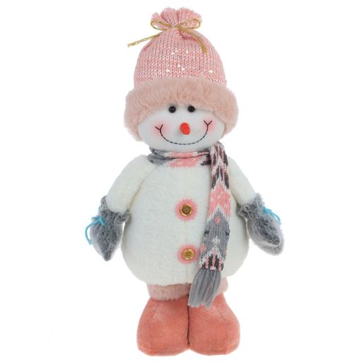 Игрушка набивная "Снеговик", L22 W10 H56/47 см, 2в.