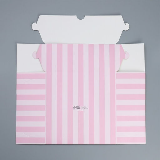 Цена за 5 шт. Коробка для капкейков и бенто-торта, кондитерская упаковка Вкусного настроения, 25?25?10 см