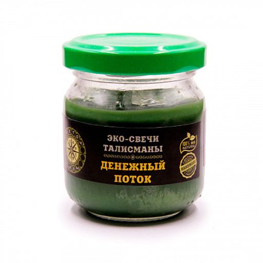 Эко Свеча Денежный поток - Сандаловый дом фото 2