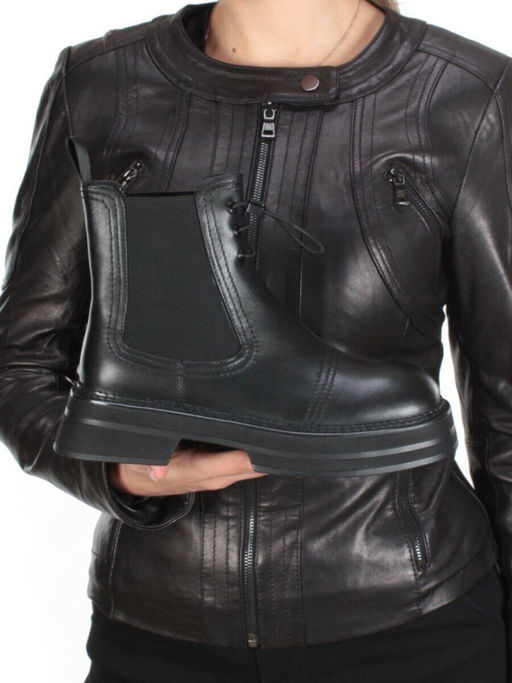 01-CXR129-2P BLACK Ботинки демисезонные женские - No name фото 3