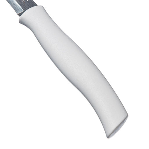 Нож овощной Tramontina Athus 8см, пластик.белая ручка (23080/083)