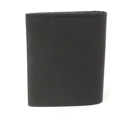 Портмоне мужское Croco-ПР-1054 натуральная кожа 2 отд, 3 карм, черный крейзи (4) 265390  фото 2