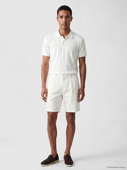Polo Yaka Standart Fit Erkek Ti??rt - Waikiki фото 3
