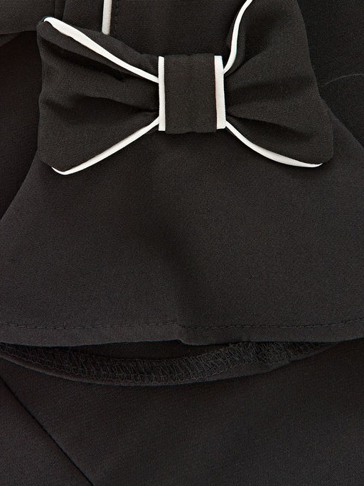 Платье черное вечернее для девочки подростка UD 7407 черный - Mini maxi фото 5