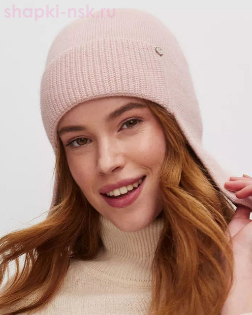 885 WH Ушанка женская (56-58)