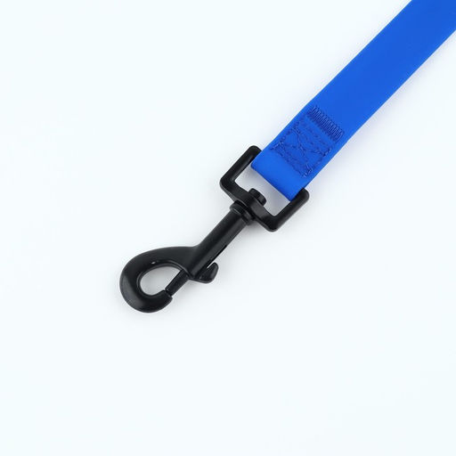 Поводок биотановый 2,5м х 20 мм, синий - Пушистое счастье фото 4