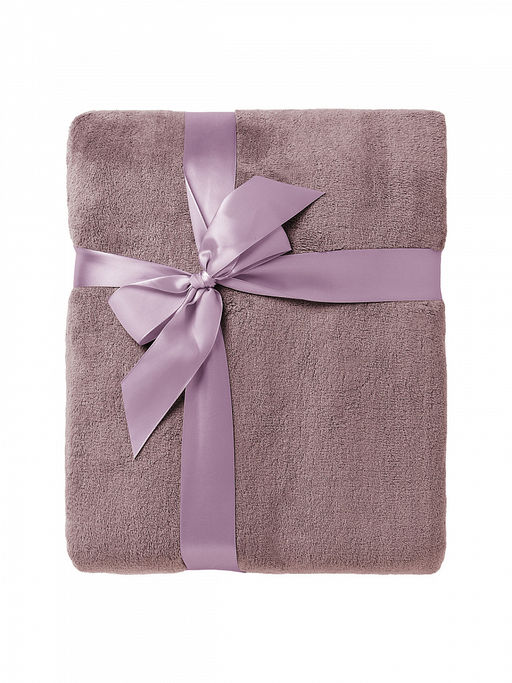 Плед плюшевый 150x200 лавандовый