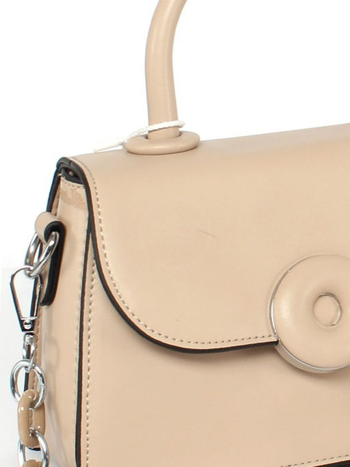 Сумка женская искусственная кожа Ch&K-8618, 1отд, плечевой ремень, бежевый SALE 260453 - Adelia фото 9
