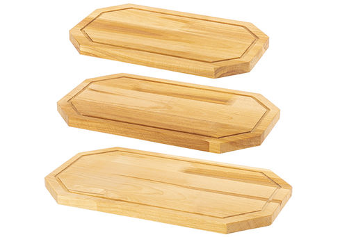 Комплект 3 досок 38*22*1,8 см, 34*20*1,8 см, 30*18*1,8 см Гайка на дер. подстав. - Elan gallery фото 20