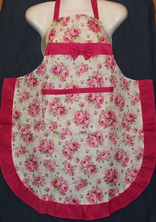 Фартук Декор-бантик х/б с водоотталкивающей пропиткой.Цвета в ассортименте - Лен поволжья фото 2