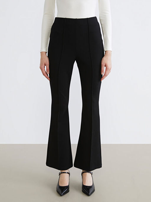 Y?ksek Bel ?spanyol Pa?a Kad?n Pantolon