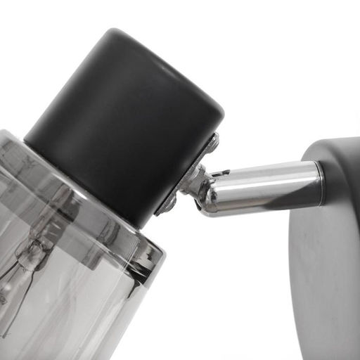 Бра с переключателем 59392/1 E14 40 Вт черный-хром 15×11×15 см