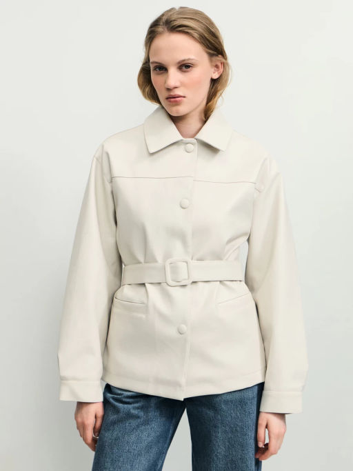 Куртка-рубашка с поясом ZR2604102208-60 / Zarina  фото 4
