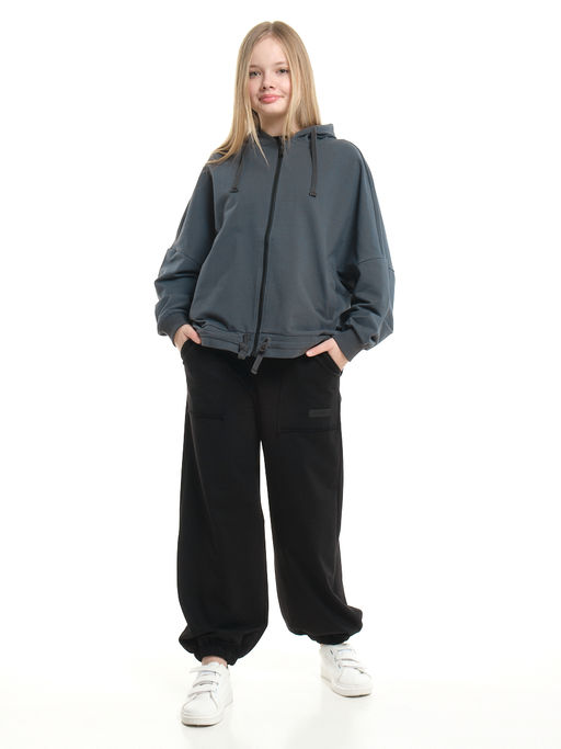 Комплект для девочки 22-4066 графит