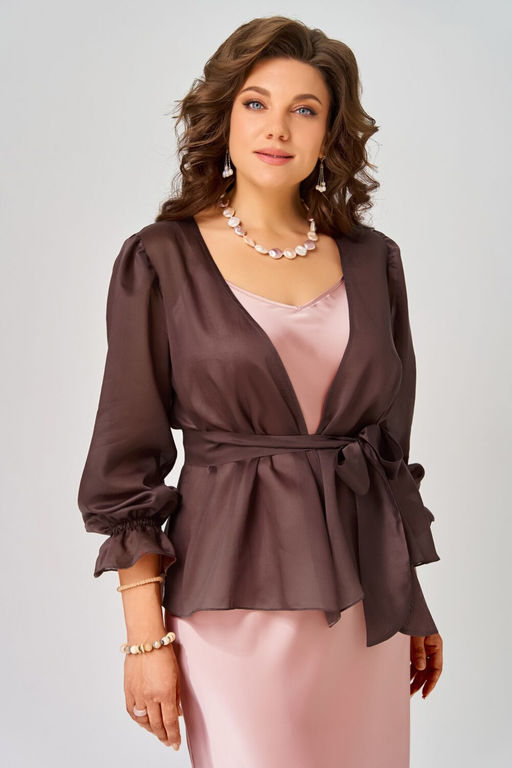 Костюм FITA 3193 розово-шоколадный