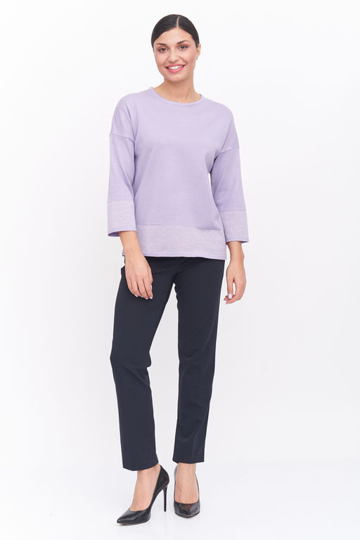 Джемпер Д 3228/сиреневый (1390) - Текстильная мануфактура фото 4