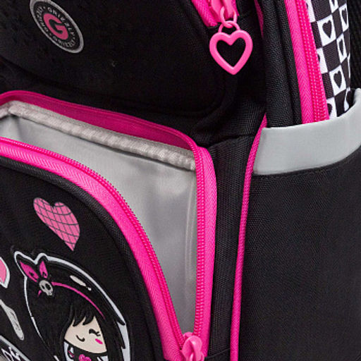 RAn-588-2 Рюкзак школьный с чехлом для мелочей - Grizzly фото 12