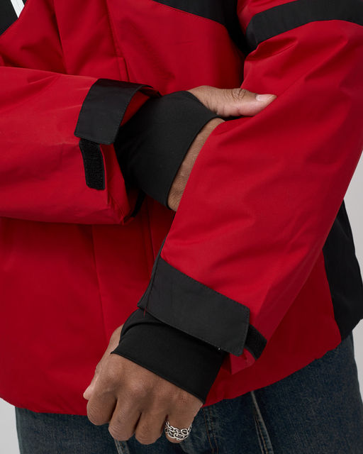 Горнолыжная куртка мужская зимняя красного цвета 7613Kr - Mtforce фото 11